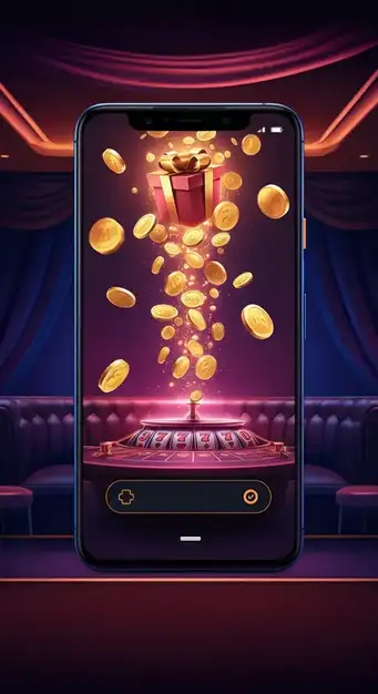 Afbeelding van een aantrekkelijk Lalabet Casino bonusaanbod met gratis spins en geldprijzen op een mobiel scherm