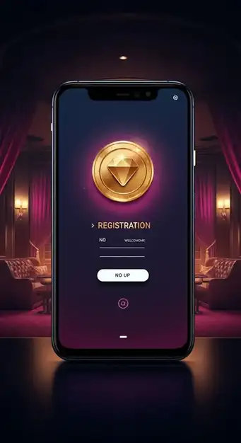 Registratieformulier van Casino Lalabet met opties voor snelle aanmelding via Google of Telegram